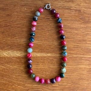 Gemstone Necklace from Philippines, EUC